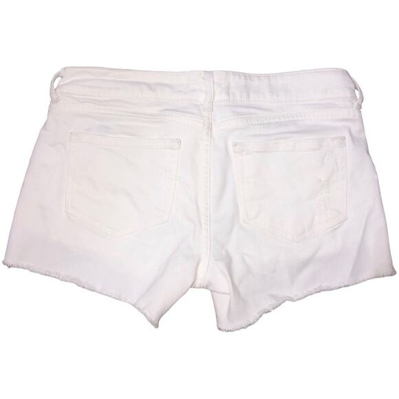 DL1961 Renee Cutoff Denim Shorts in Alpine White Size 25 EUC - Picture 10 of 14